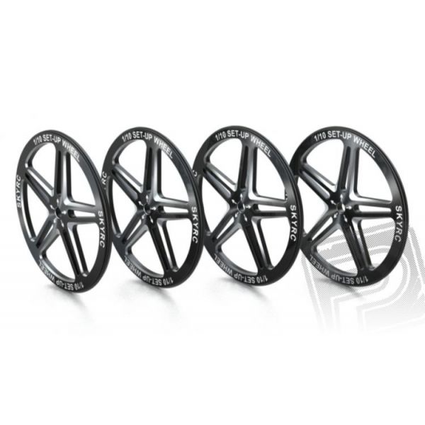 1/10 Set-up Wheel (Black)