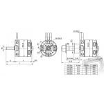 AXI 2814/20 V2 střídavý motor