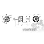 AXI 2212/12 V2 LONG střídavý motor