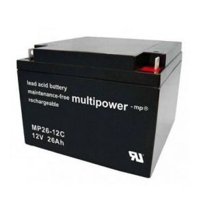 Pb akumulátor MULTIPOWER 12V/26,0Ah