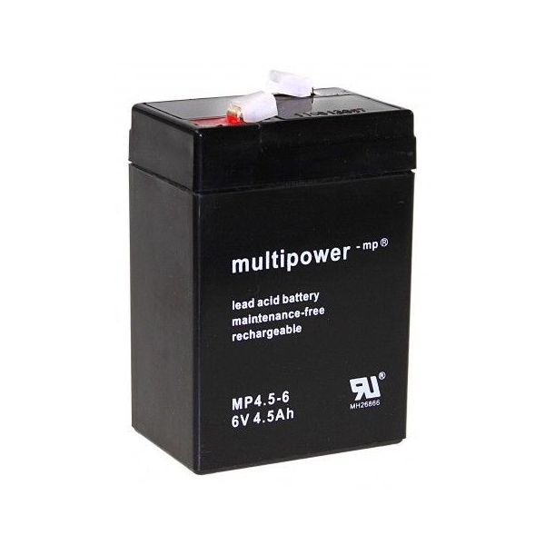 Pb akumulátor MULTIPOWER 6V/4,5Ah