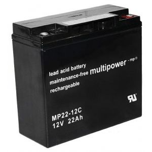 Pb akumulátor MULTIPOWER 12V/22,0Ah