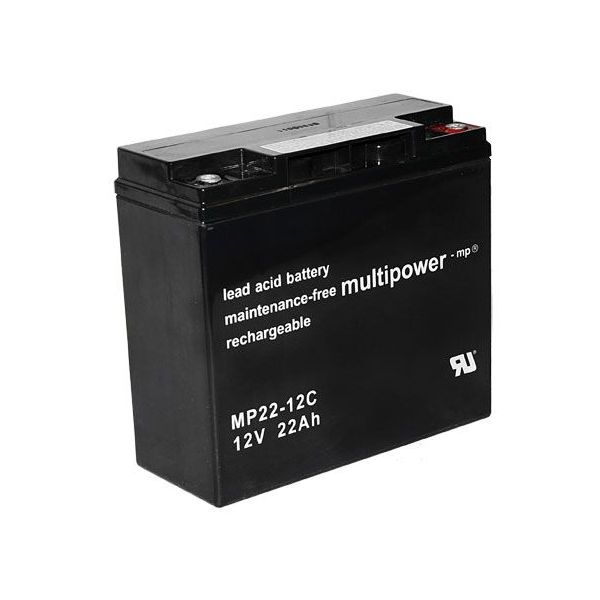 Pb akumulátor MULTIPOWER 12V/22,0Ah