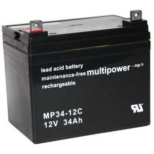 Pb akumulátor MULTIPOWER 12V/34,0Ah