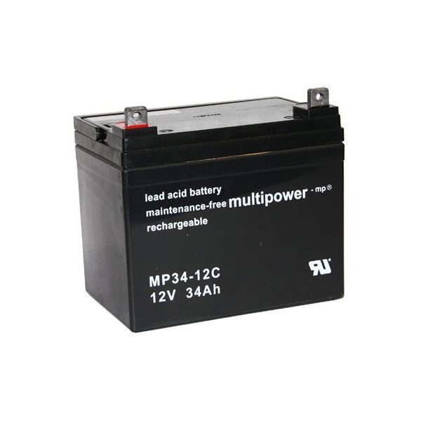 Pb akumulátor MULTIPOWER 12V/34,0Ah