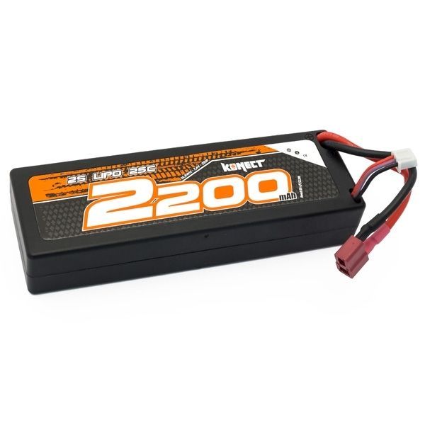 KONECT LiPo 2200mah 7.4V 25C 2S1P 16,5Wh (T-Dean )