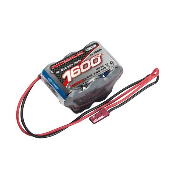 XTEC RX-pack Hump 2/3A NiMH - BEC - 6.0V - 1600mAh