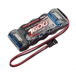 XTEC RX-pack Straight 2/3A NiMH - JR - 6.0V - 1600mAh