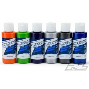 Pro-Line sada barev pro Airbrush (6 ks po 60 ml)