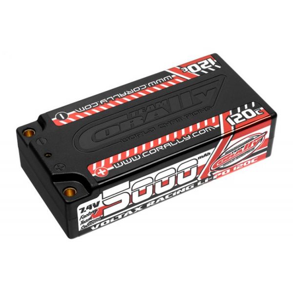 VOLTAX 120C LiPo LCG Shorty Hardcase-5000mAh-7.4V-G4 (37,0Wh)