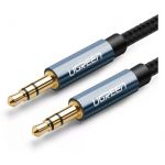 UGREEN stereo audio kabel 3.5mm jack 1m, modrý