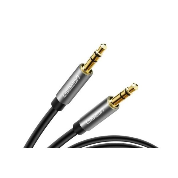 UGREEN stereo audio kabel 3.5mm jack 1m, černý