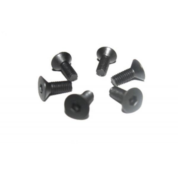 3x8 Flat Head Screws (6 pcs)