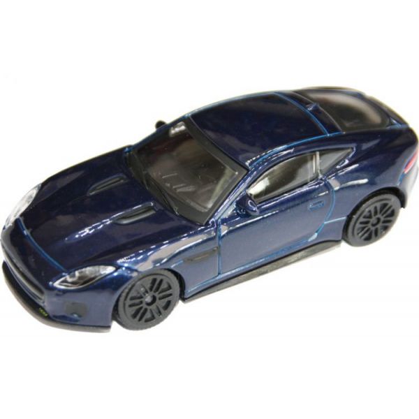 Bburago Jaguar F-Type R Dynamic 1:43 modrá metalíza