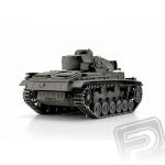 TORRO tank PRO 1/16 RC PzKpfw III provedení L šedá kamufláž - infra IR