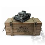 TORRO tank PRO 1/16 RC PzKpfw III provedení L šedá kamufláž - infra IR