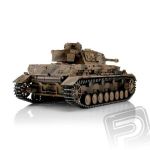 TORRO tank PRO 1/16 RC PzKpfw IV provedení G vícebarevná kamufláž - infra IR