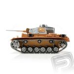 TORRO tank PRO 1/16 RC PzKpfw III bez nástřiku - infra IR