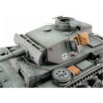 TORRO tank PRO 1/16 RC PzKpfw III provedení L šedá kamufláž - infra IR