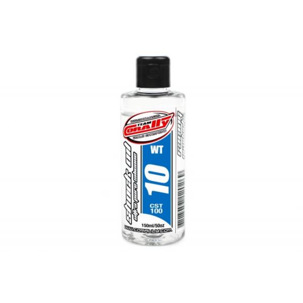 TEAM CORALLY - silikonový olej do tlumičů 10 WT (150ml)