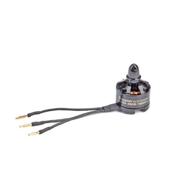 ULTRA 2809-1600KV Brushless Motor CCW/levotočivý/tlač. a pravotočivý závit