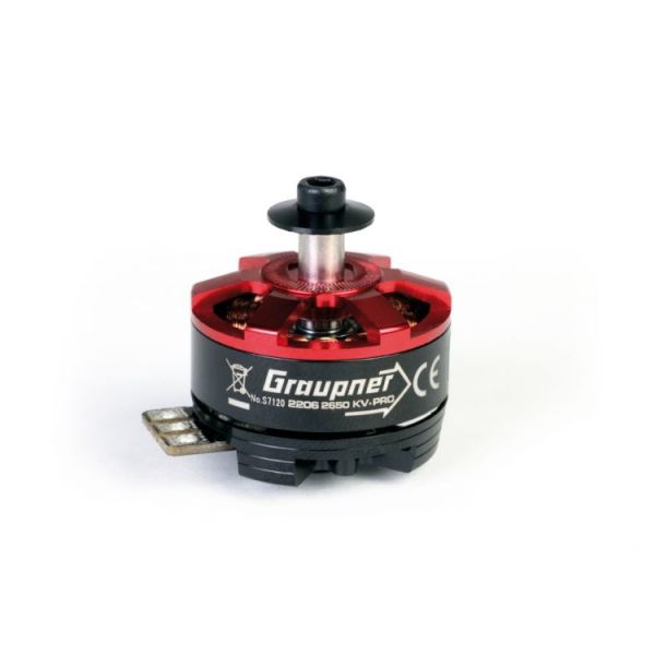 ULTRA PRO 2206-2600KV Brushless Motor CCW/levotočivý/tlač. a pravotočivý závit