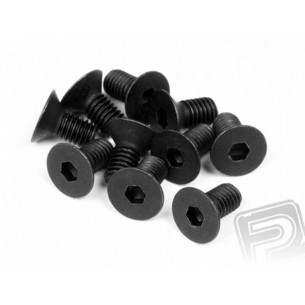 Šroub Imbus s plochou hlavou M3x6mm 10pcs