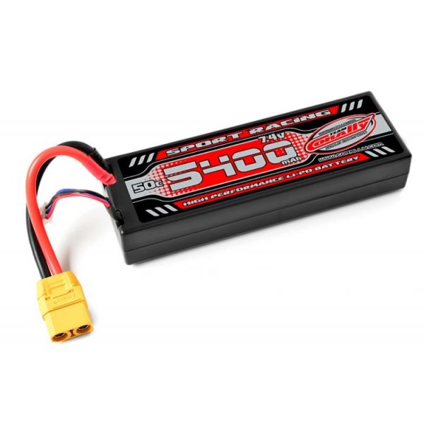 Sport Racing 60C - 5500mAh - 7,4V 2S - LiPo Stick Hardcase - XT90