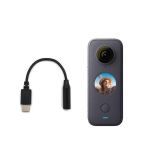 Insta360 ONE X2/X3 - USB-C na 3,5mm audio kabel