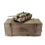 TORRO tank PRO 1/16 RC Leopard 2A6 kamufláž - Airsoft BB