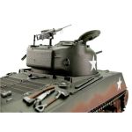 TORRO tank PRO 1/16 RC M4A3 Sherman 75mm kamufláž zelená - infra IR - Servo