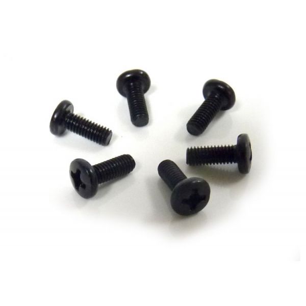 Šroub s půlkulatou hlavou 3x8 mm (6 ks)