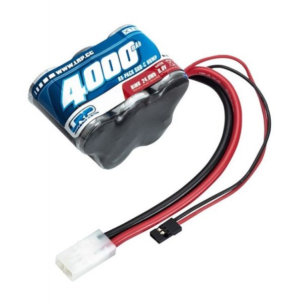 XTEC 1/5 RX-sada pyramida SubC NiMH - Tamiya/JR - 6.0V - 4000mAh