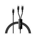 2in1 PD Fast Charging Cable (C to C+C)