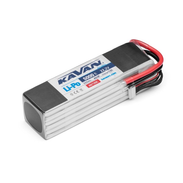 KAVAN - Li-Po 5000 mAh/22,2 V 60/120C, 111 Wh