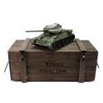 TORRO tank PRO 1/16 RC T-34/85 zelená kamufláž - BB Airsoft - kouř z hlavně