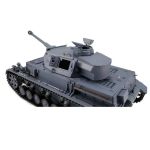 TORRO tank 1/16 RC PzKpfw IV provedení F2 šedá kamufláž - BB Airsoft+IR (kovové pásy)