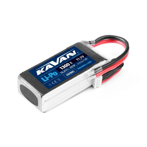 KAVAN Li-Po 1300mAh/11,1V 40/80C 14,4Wh