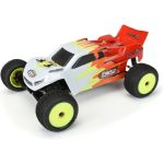 Pro-Line kolo 1:18, pneu Hole Shot, disk H8 žlutý (2) (Losi Mini-T)