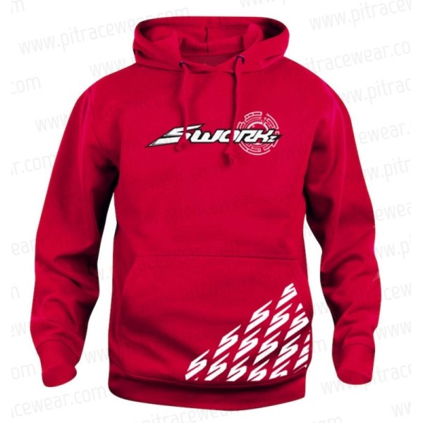 SWORKz Original čevený SWEATER velikosti XL