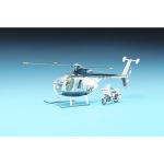 Academy Hughes 500D Police Helicopter (1:48)