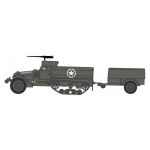 Airfix M3 Half Track, 1 Ton Trailer (1:76) (Vintage)