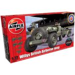 Airfix Willys Jeep, Trailer a 6PDR Gun (1:72)