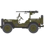 Airfix Willys Jeep, Trailer a 6PDR Gun (1:72)