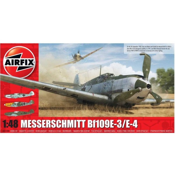 Airfix Messerschmitt Bf-109E-3/E-4 (1:48)