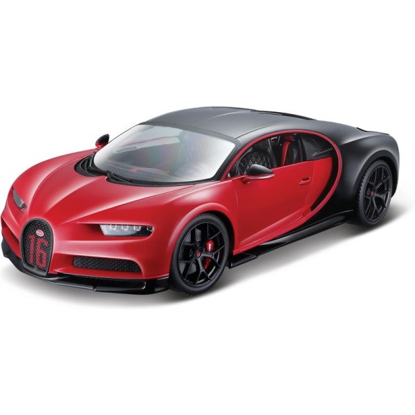 Bburago Plus Bugatti Chiron Sport 1:18 červená