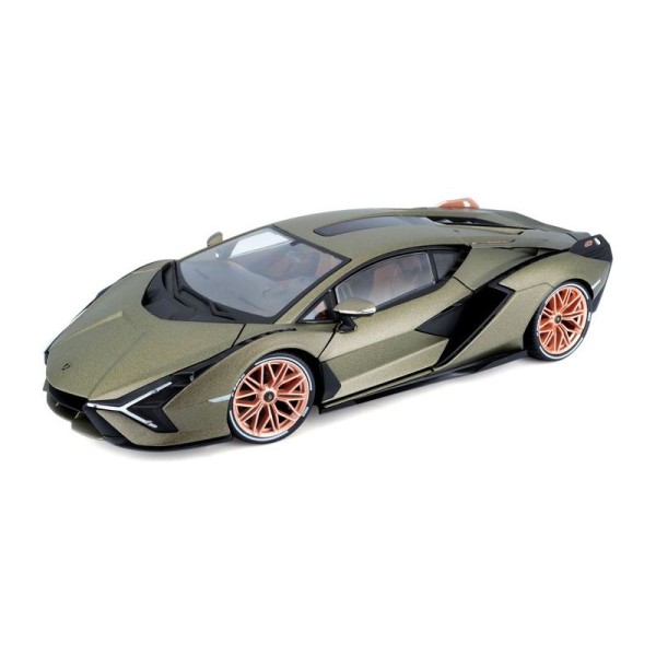 Bburago Lamborghini Sián FKP 37 1:18 zelená metalíza