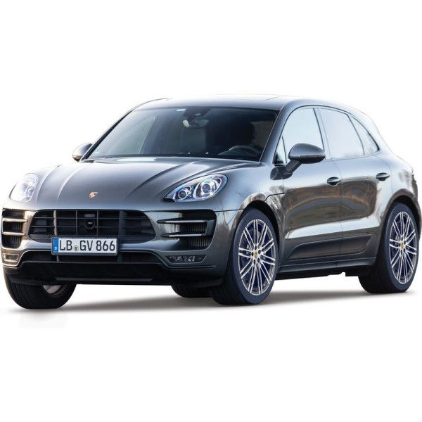 Bburago Plus Porsche Macan 1:24 černá metalíza