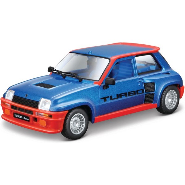 Bburago Renault 5 Turbo 1:24 modrá