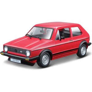 Bburago Volkswagen Golf MK1 GTI 1:24 červená